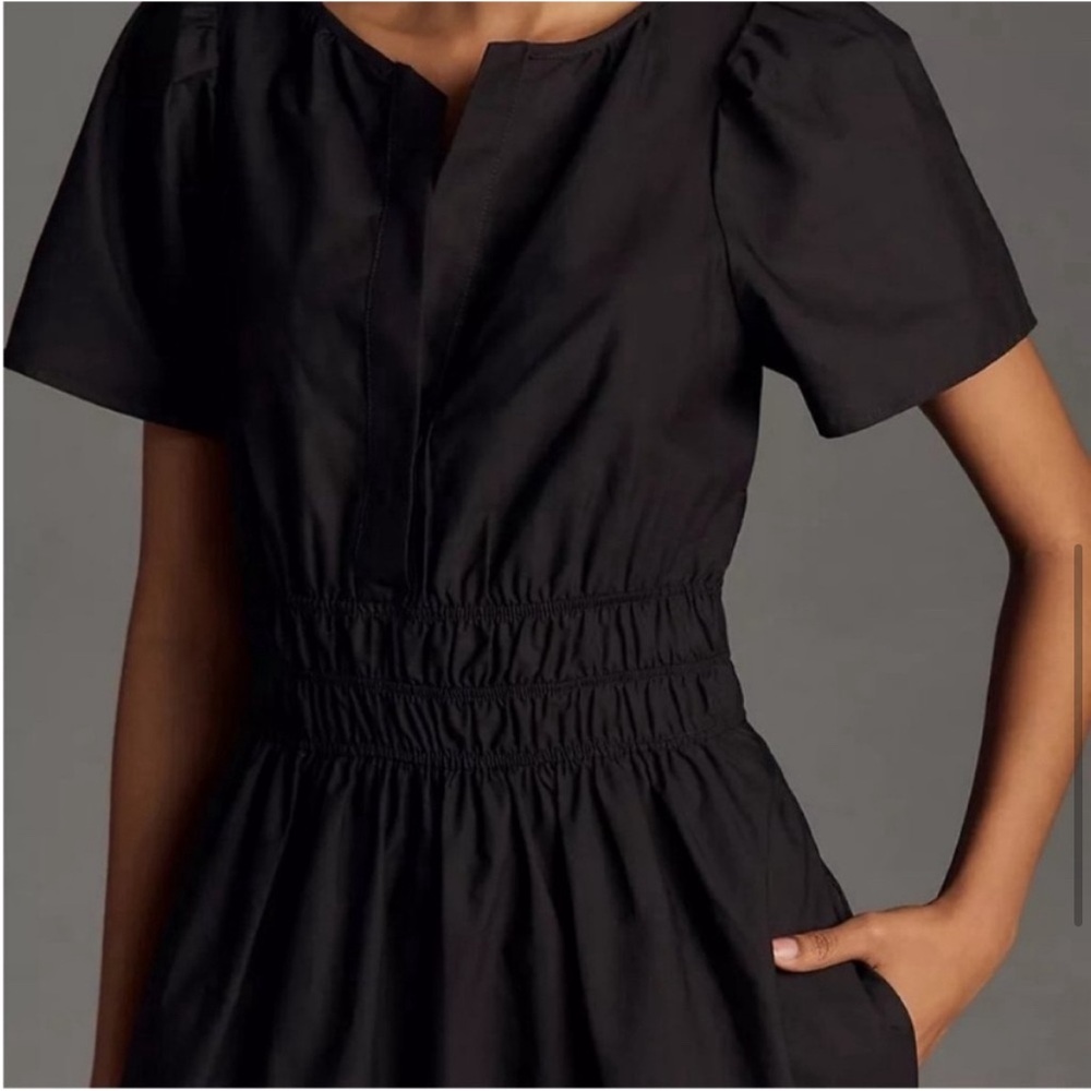 Anthropologie Somerset Maxi Dress Black Size 2X
